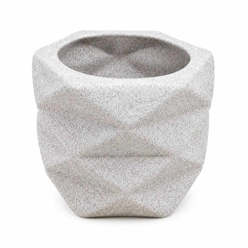Cilindro Geometrico Md (Blanco)