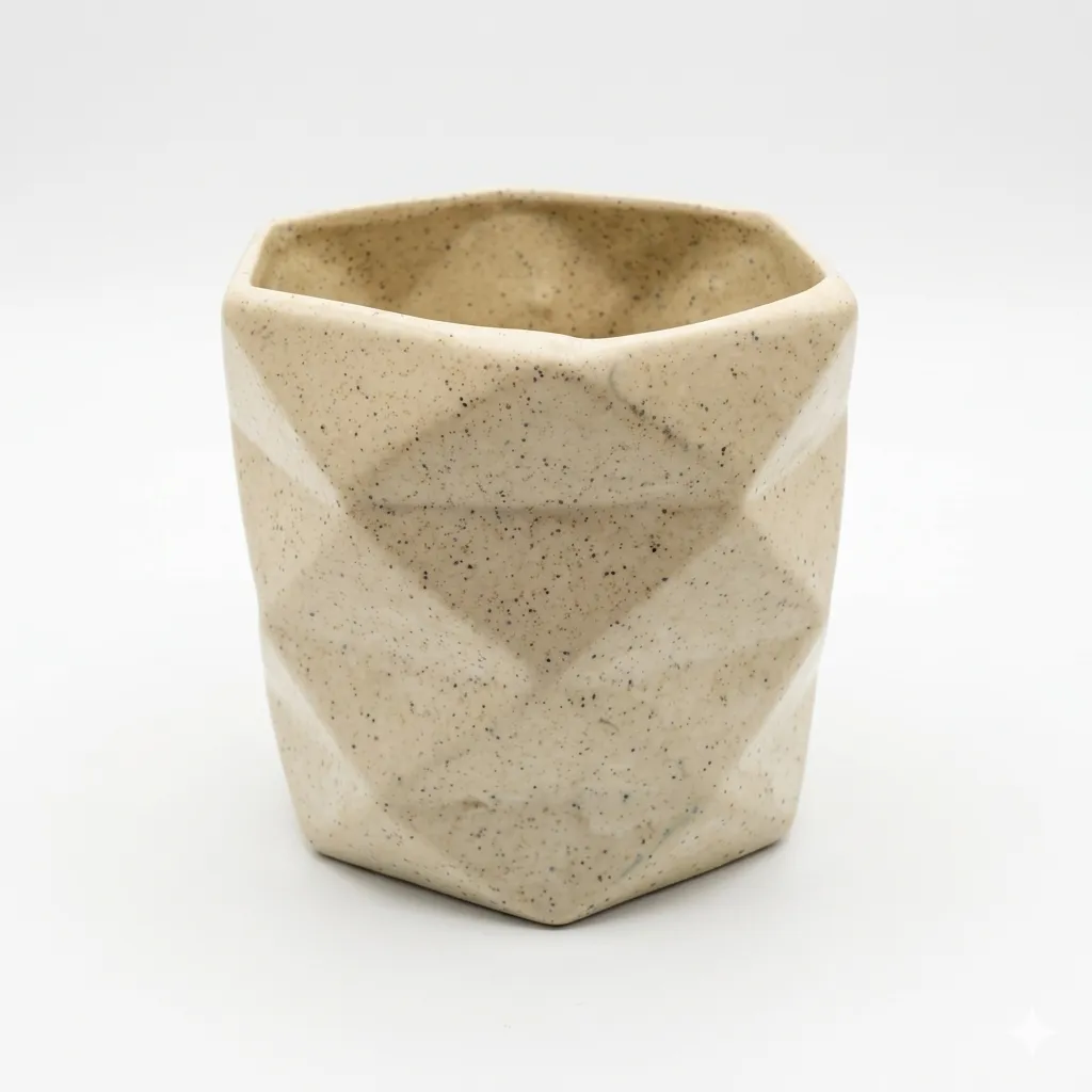 Cilindro Geométrico 20cm (Negro)