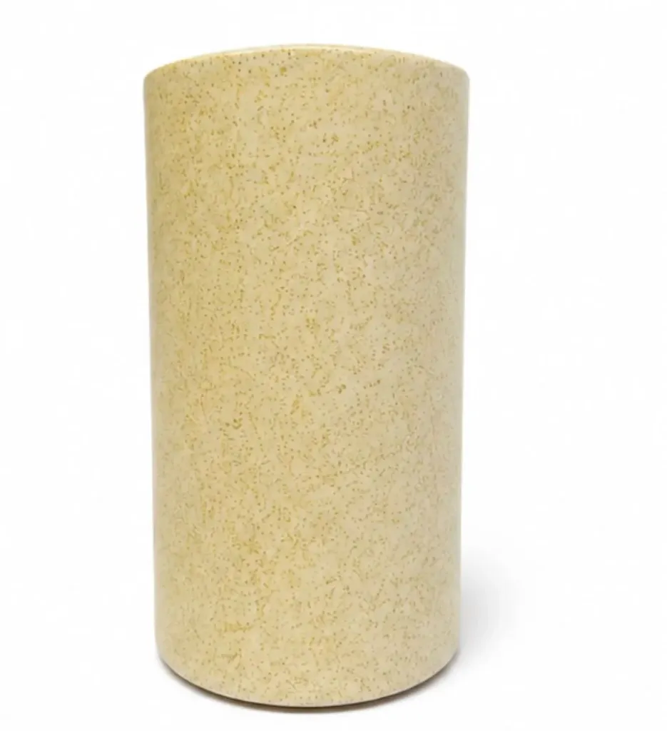 Cilindro liso alto (Blanco)